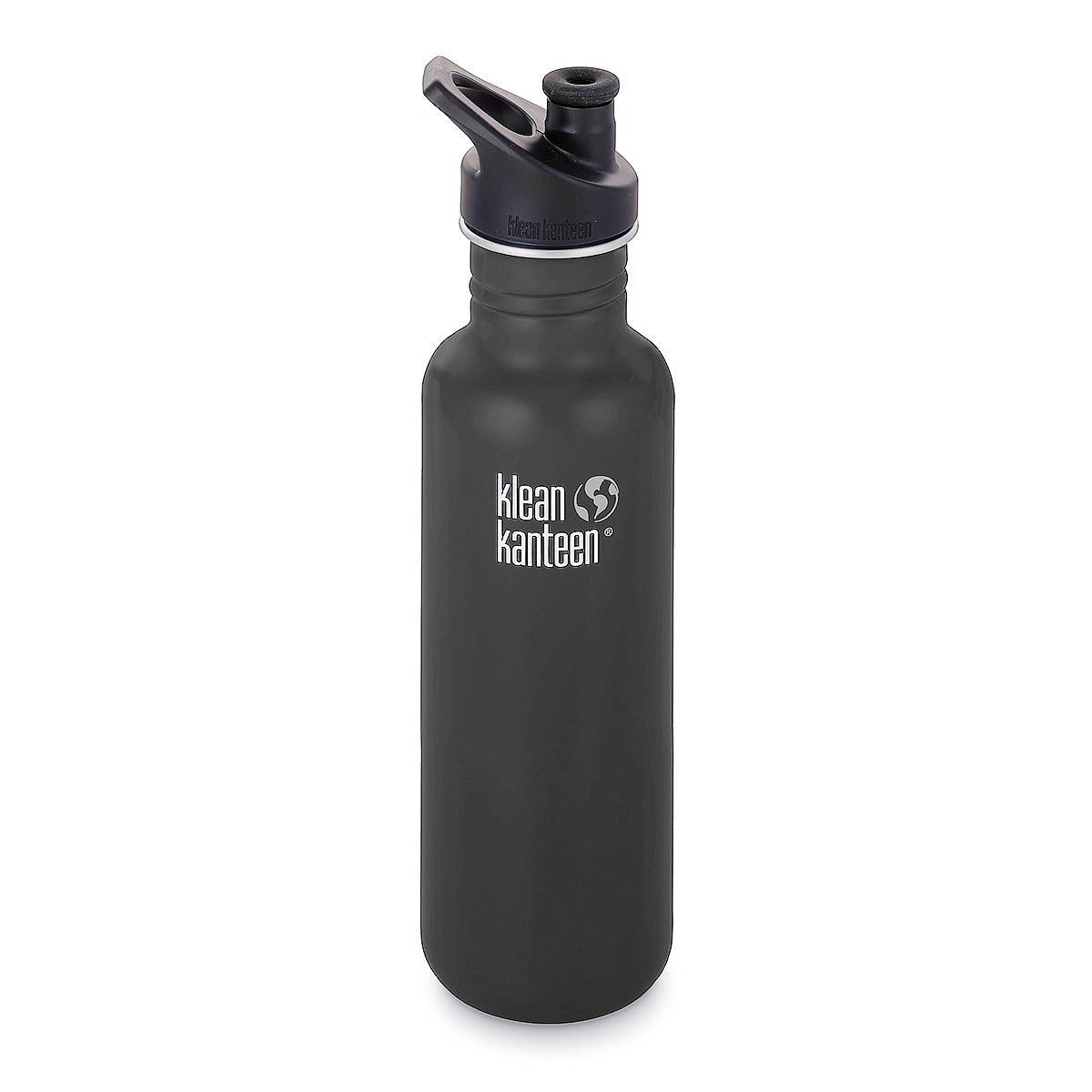 Klean Kanteen 27oz (800 mL) Sport Cap Shale Black