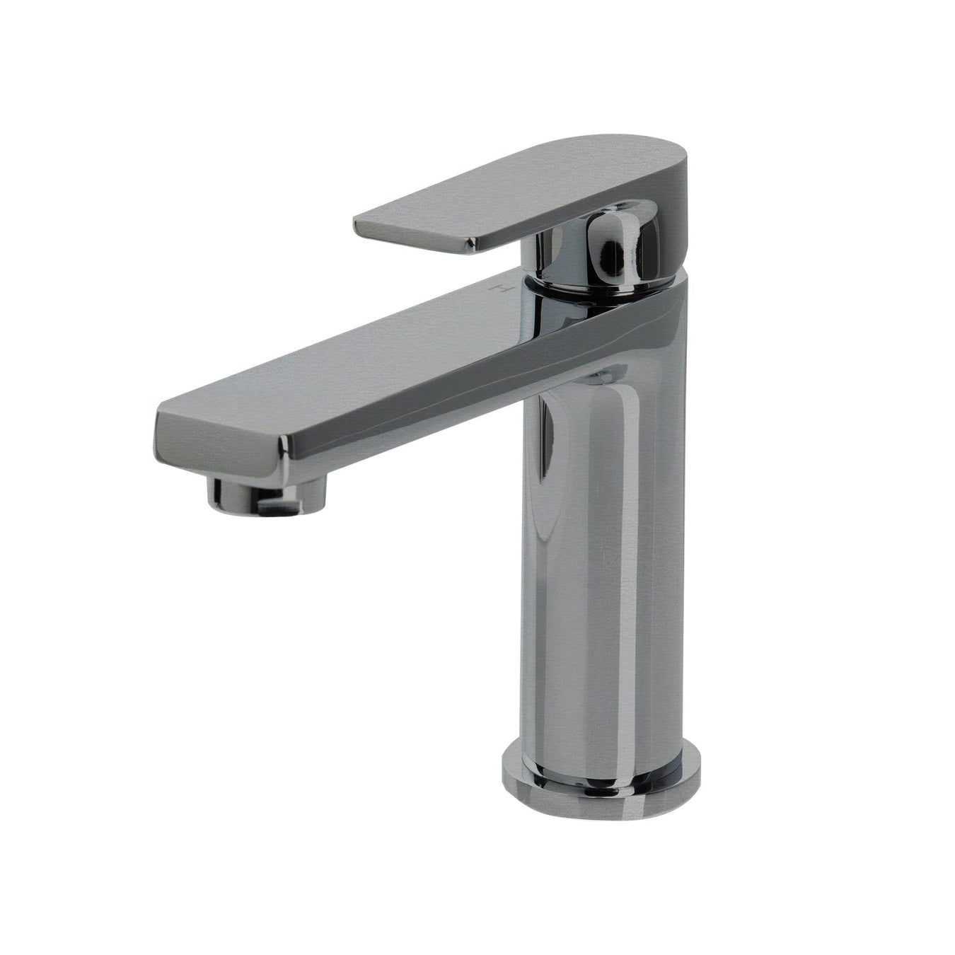 The Gabe Leva Basin Mixer brushed nickel