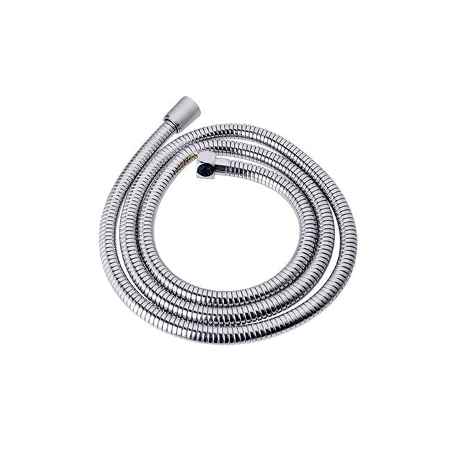 1.5m Double Interlocking Hose - Chrome/Brass