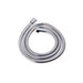 1.5m Double Interlocking Hose - Chrome/Brass