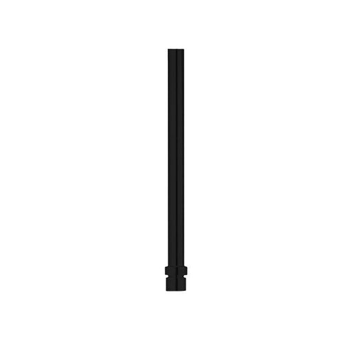 300mm Round Ceiling Shower Arm with flange black