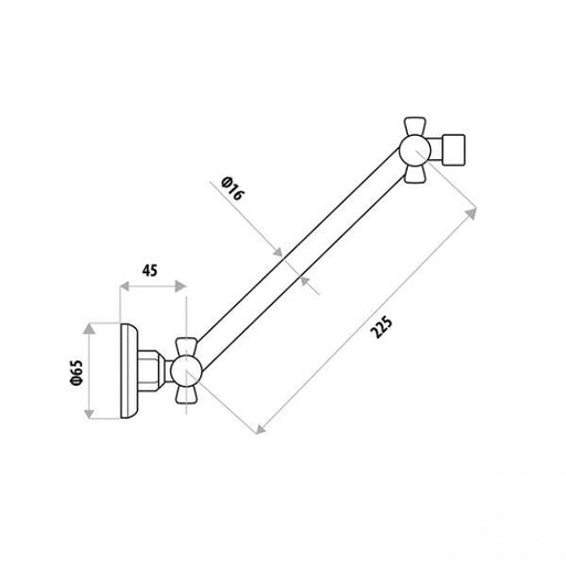 All Directional Link Lock Arm specifications