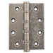 Iver Ball Bearing Hinge Distressed Nickel 75mm