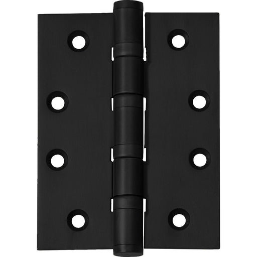 Iver Ball Bearing Hinge Matt Black 75mm