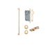 Baltimore Pull Handle Iver Brushed Brass Entrance Kit Thumb