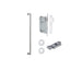 Baltimore Pull Handle Iver Polished Chrome Entrance Kit Thumb