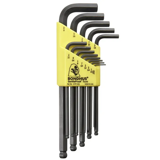 Bondhus 13pc Imperial Ball End Hex Key Set BD10937