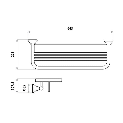 Byron Towel Rack specifications