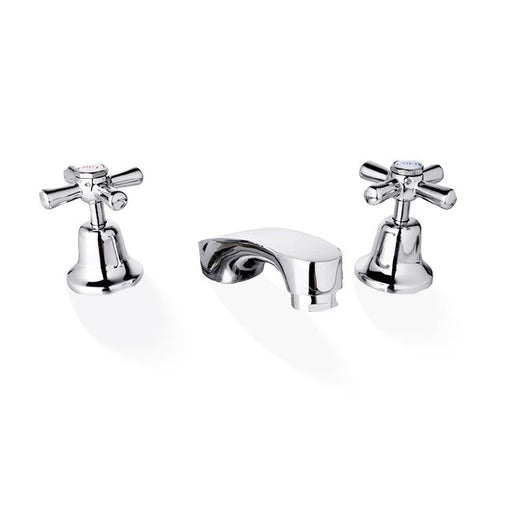 Easy Clean Basin Set Cast Spout