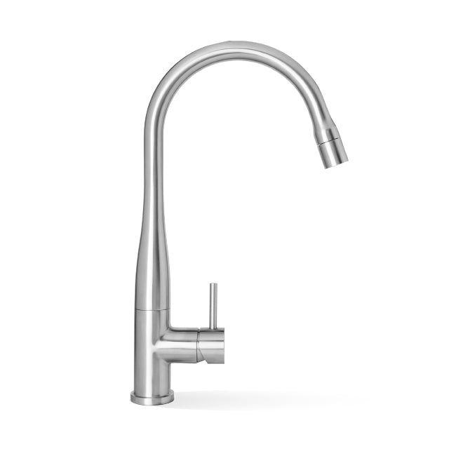 Elle 304 Stainless Steel Pull Out Sink Mixer stainless