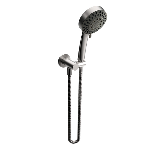 Elle Hand Shower With Wall Bracket Brush Finish