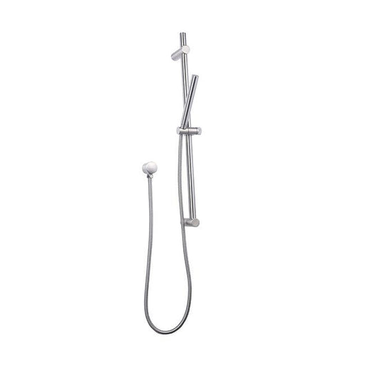 Elle Stainless Steel Pencil Rail Shower with Elbow