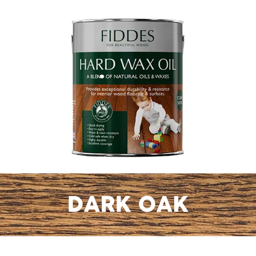 Hard Wax Oil Dark Oak Fiddes