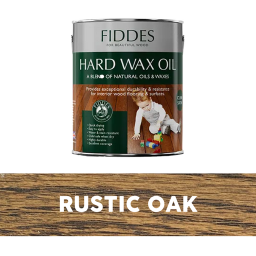 Hard Wax Oil Rustic Oak Fiddes