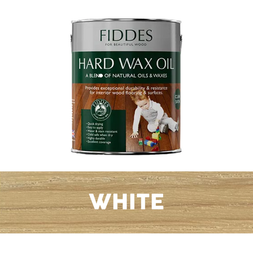 Hard Wax Oil White Fiddes