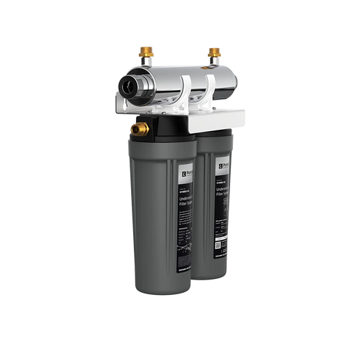 HYBRID-M1 Twin Under Sink UV System side