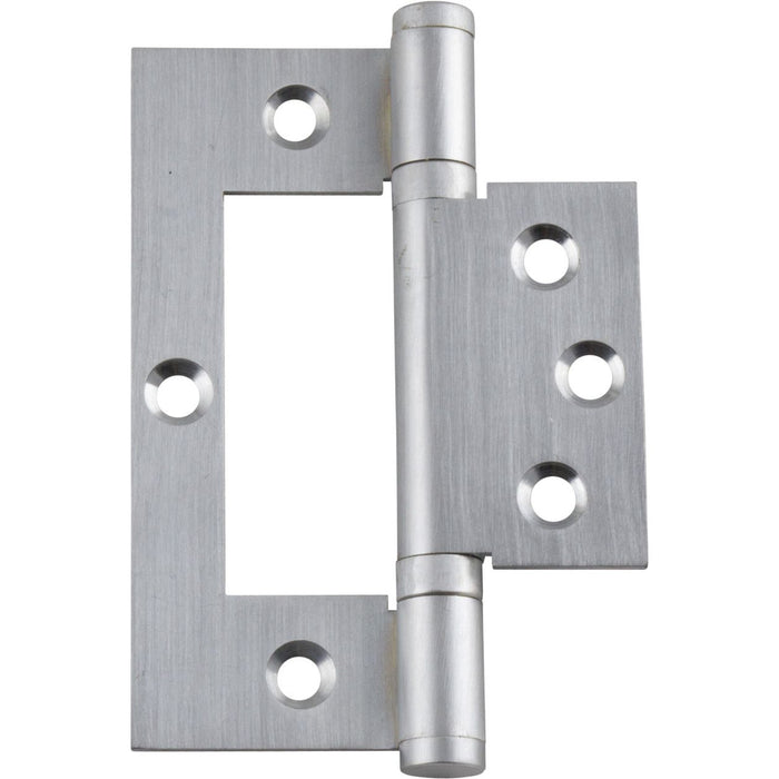 Iver Hirline Hinge Brushed Chrome 100mm