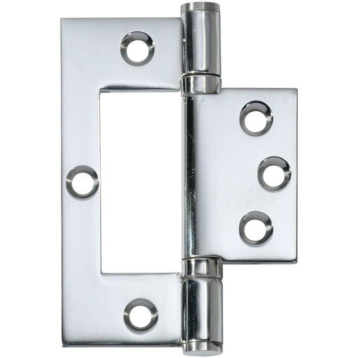 Iver Hirline Hinge Polished Chrome 100mm