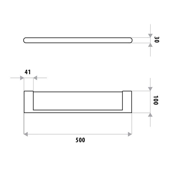 Huntingwood Shelf 500mm specifications