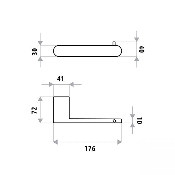 Huntingwood Toilet Roll Holder specifications