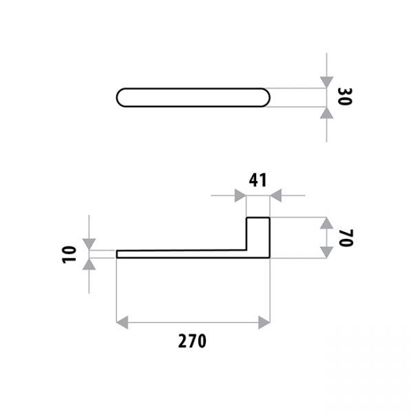 Huntingwood Towel holder specifications