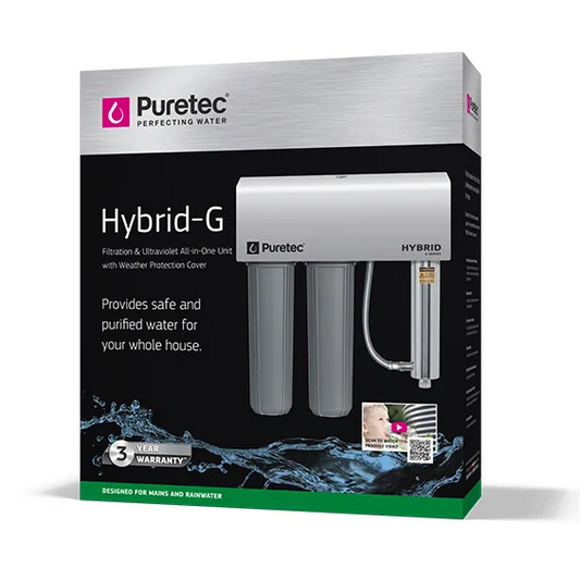 Hybrid G7 Dual Filter and UV Water Treatment System box