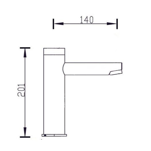 Basin Sensor Mixer Specifications