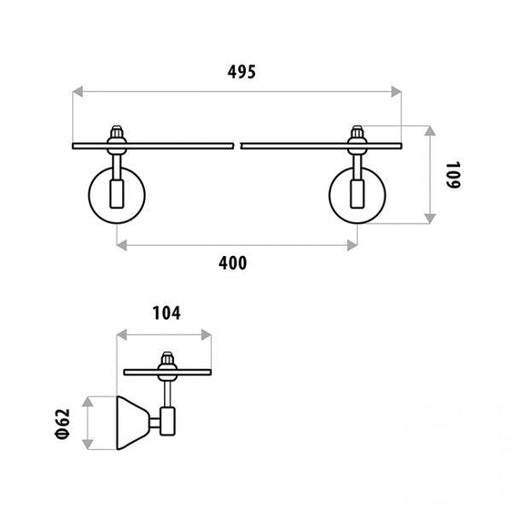 Kirra Glass Shelf specifications