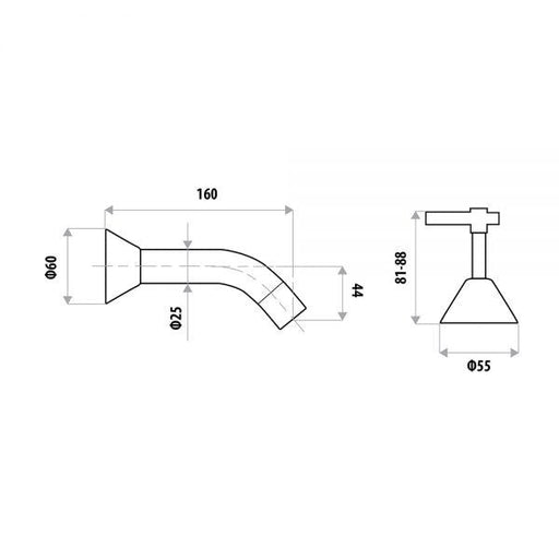 Kirra Plus Lever Bath Set specifications