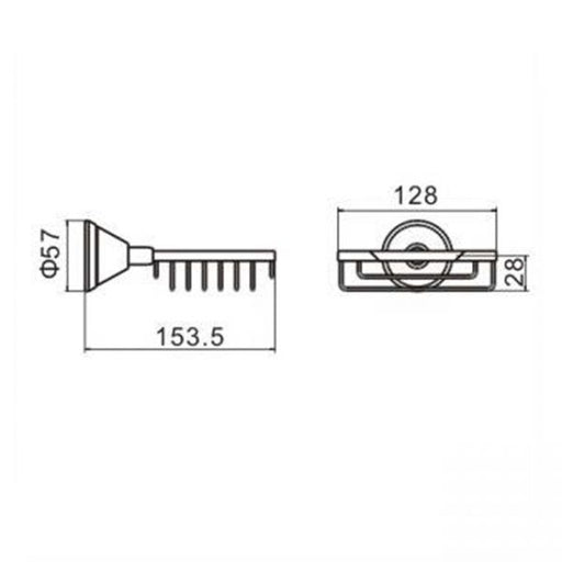 Kirra Plus Soap Basket specifications