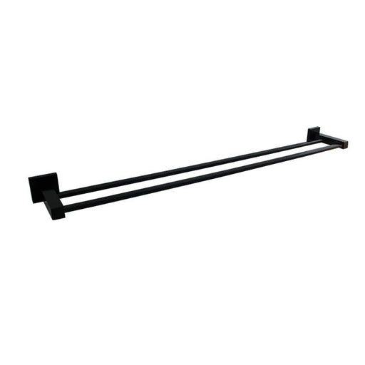 Lauren Project Double Towel Rail black