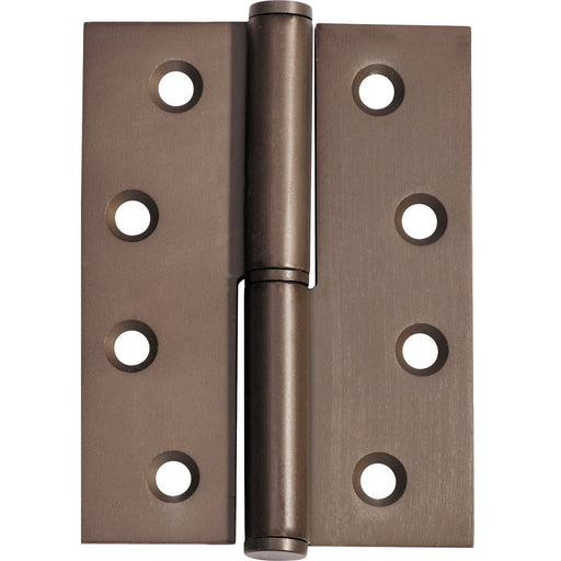 Iver Lift Off Hinge Left Hand Antique Brass 100mm