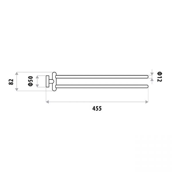 Loui Towel Hanger specifications