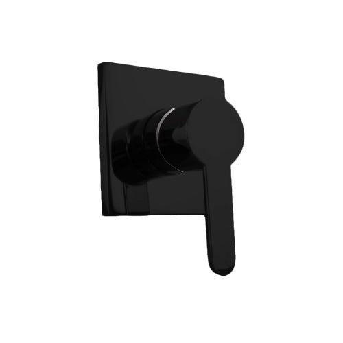 Loui Wall Mixer Square plate black