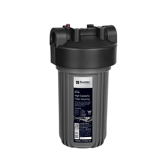 MP100 Large Diameter Grey Filter Housing