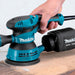 Makita BO5041KX 125mm (5") Random Orbital Sander, 300W demo