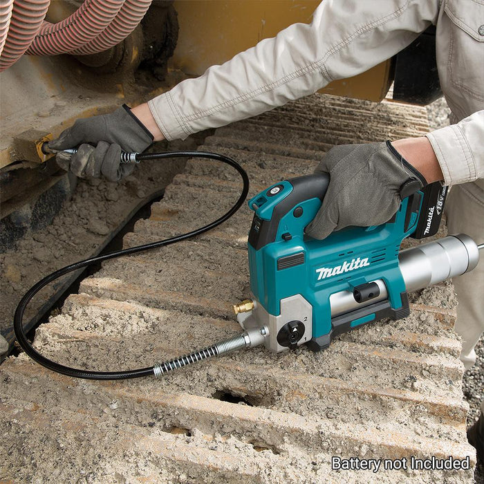 DGP180ZBK - 18V Grease Gun, 450g barrel - Tool Only excavator