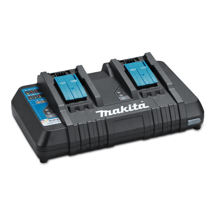 Makita DC18RD (196936-0) 18V Li-Ion Cordless Battery Same Time Dual Port Charger