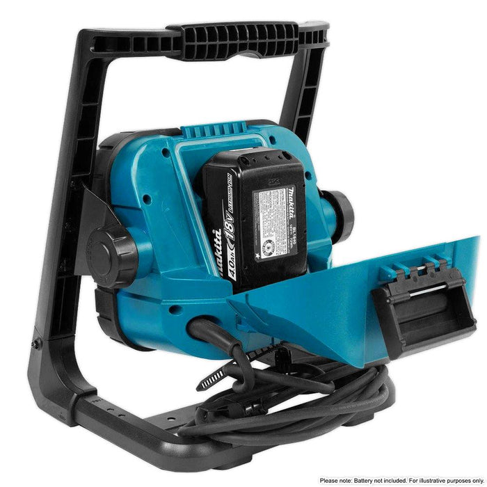 DML805X02 - 18V LED 750lm Work Light - Includes 2 x DML805, tripod and two clamps - Tools Only battery