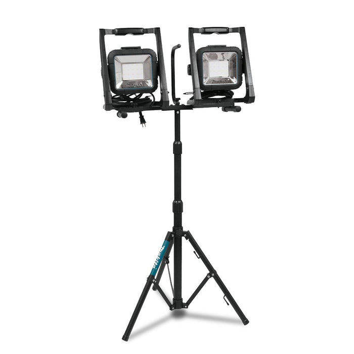 DML805X02 - 18V LED 750lm Work Light - Includes 2 x DML805, tripod and two clamps - Tools Only