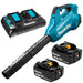 DUB362PT2 - 18Vx2 BRUSHLESS Turbo Blower Kit - Includes 2 x 5.0Ah Batteries & Dual Port Rapid Charger