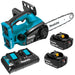 DUC302PT2 - 18Vx2 300mm Chainsaw Kit - Includes 2 x 5.0Ah Batteries & Dual Port Rapid Charger