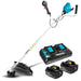 DUR369APG2 - 18Vx2 BRUSHLESS U-Handle Line Trimmer Kit - Includes 2 x 6.0Ah Batteries & Dual Port Rapid Charger