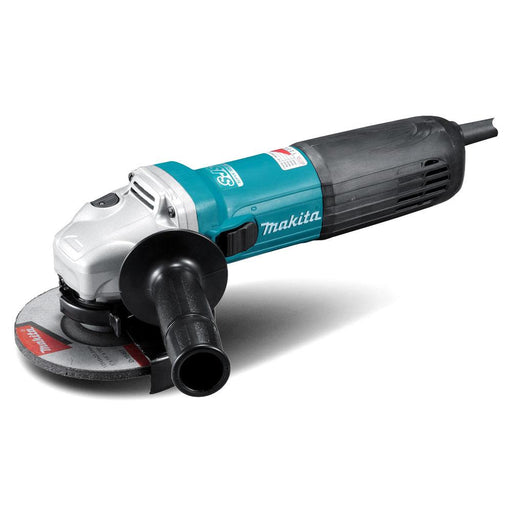 Makita GA5040C 125mm (5") Angle Grinder, 1400W, Constant Speed Control, soft start, current limiter, anti-restart, variable speed, SJSII