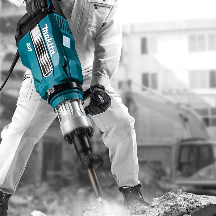 Makita HM1511 Electric Breaker, 30mm Hex Shank, 1,850W, 19.2kg, with AVT demo