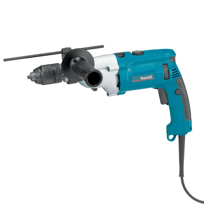 Makita HP2071F 20mm (13/16")  Keyless Chuck 2 Speed Hammer Drill, 1,010W