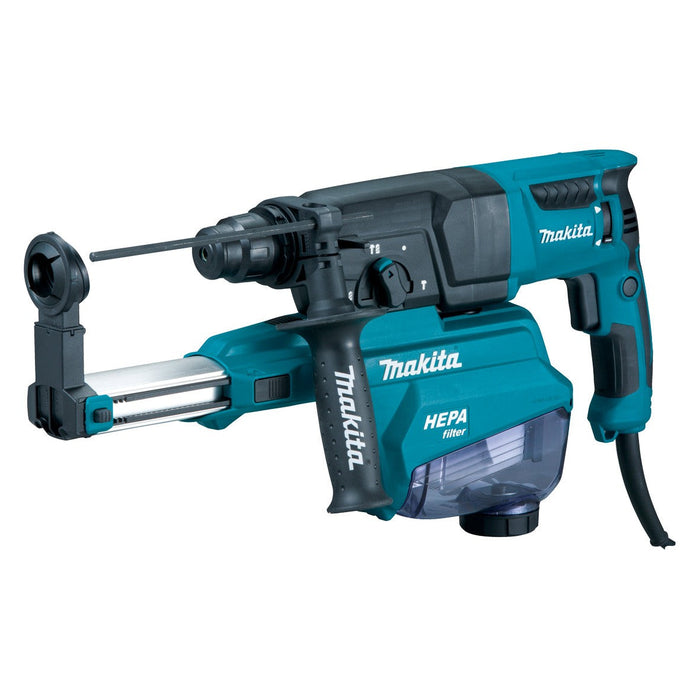 Makita HR2652 26mm SDS Plus Rotary Hammer, 800W, Inbuilt Dust Extraction