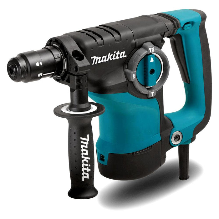 Makita HR2811FT 28mm SDS Plus Rotary Hammer, 800W, LED Joblight, Quick change chuck & Carry case