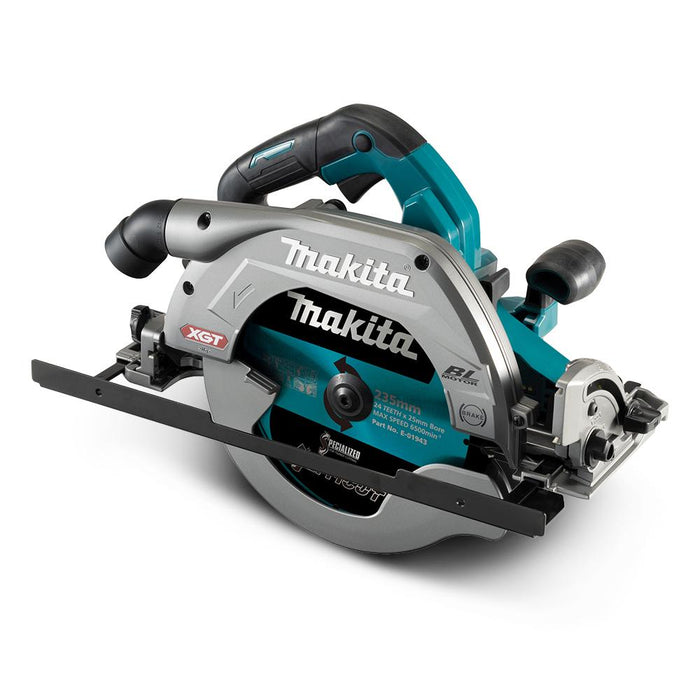 Makita HS009GZ01 40V Max BRUSHLESS AWS* 235mm (9-1/4") Circular Saw, Guide Rail Compatible Saw Base, Includes Case - Tool Only*AWS Receiver sold separately (198901-5)