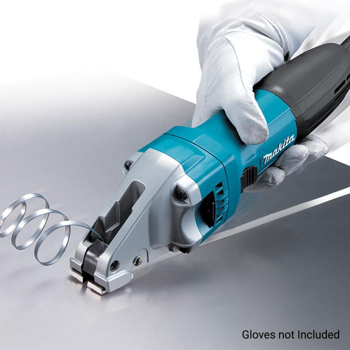 Makita JS1601 1.6mm Straight Metal Shear, 380W demo